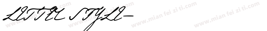 LETTER STYLE字体转换